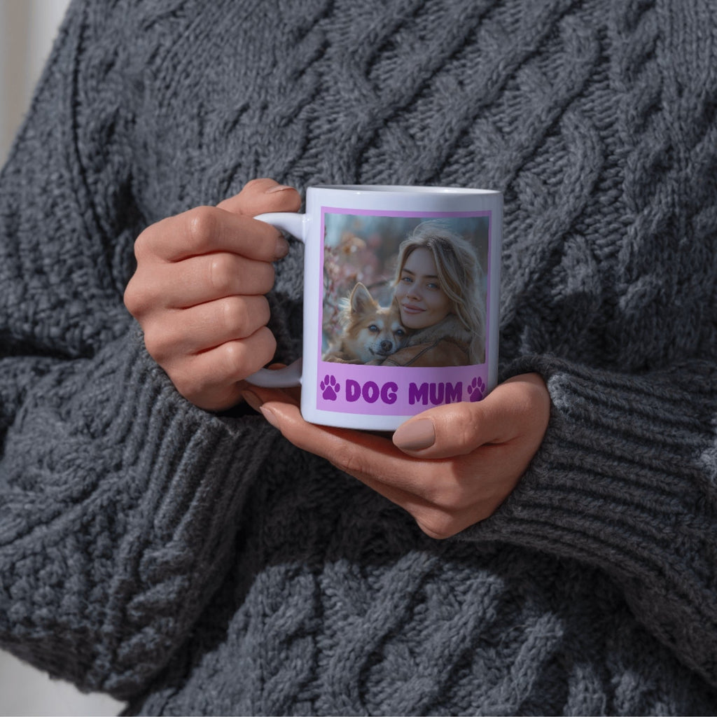 Custom World's Best Dog Mum Mug – Personalise with Photo & Name - YouPersonalise