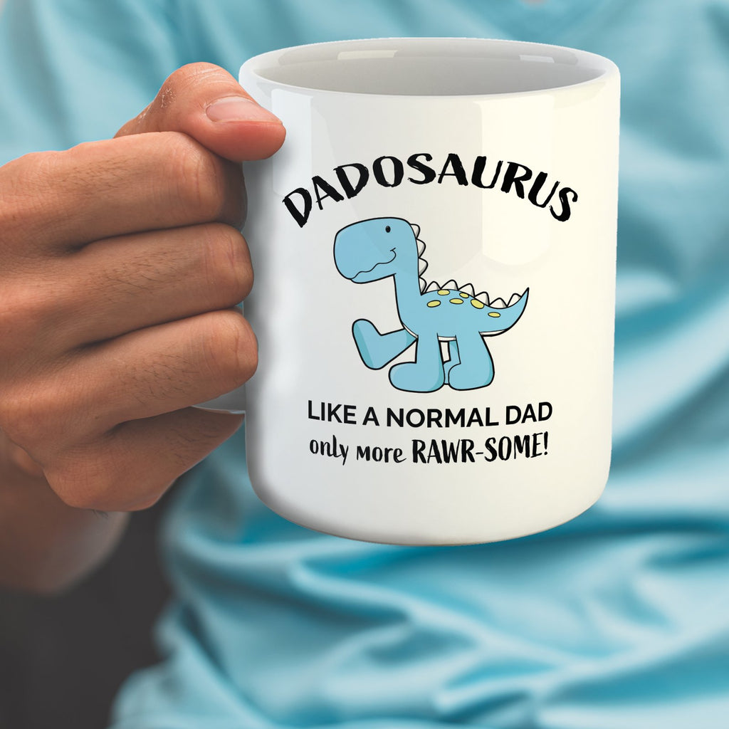 Dino Osaurus White Mug - YouPersonalise