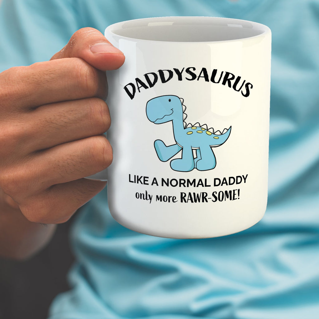 Dino Osaurus White Mug - YouPersonalise