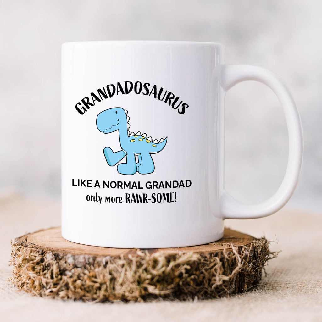 Dino Osaurus White Mug - YouPersonalise