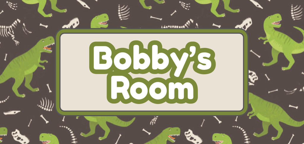 Dinosaur Themed Bedroom Door Sign - YouPersonalise