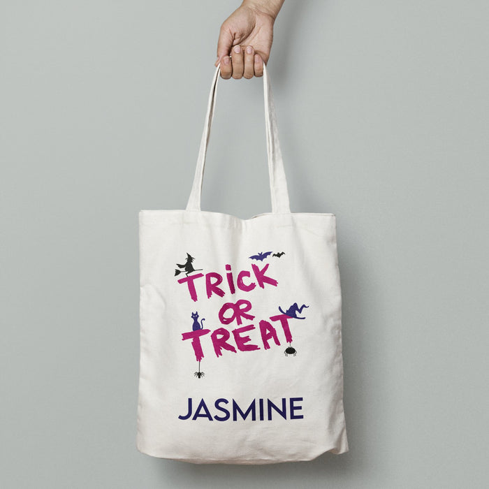 Halloween Trick or Treat Tote Bags