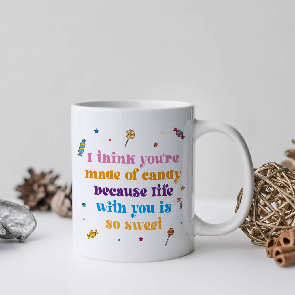 Life Is So Sweet With You White Mug - YouPersonalise