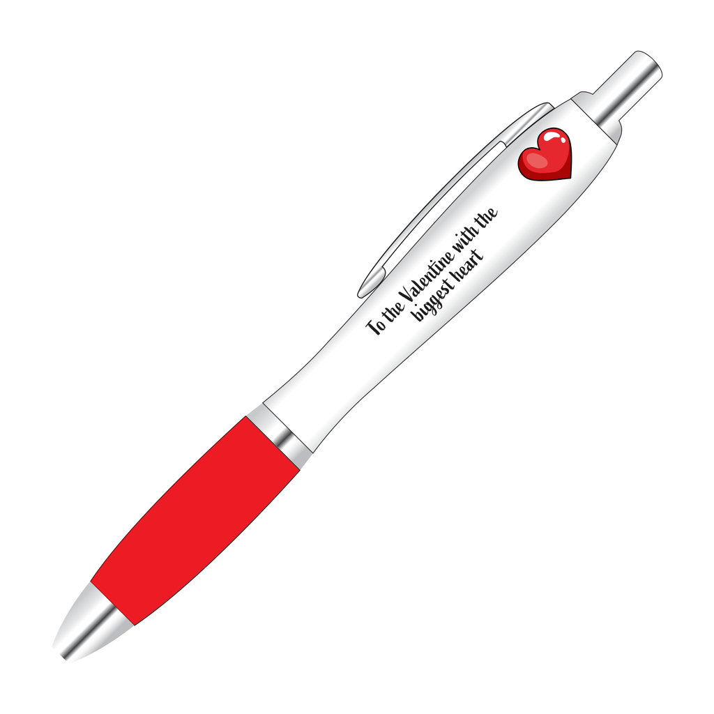 Love Heart Icon Personalised Pen - YouPersonalise