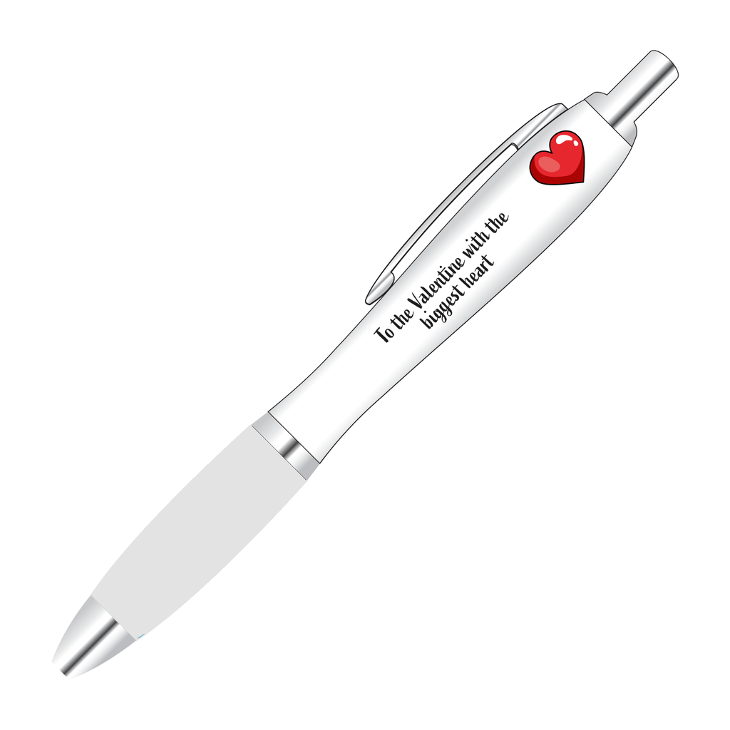 Love Heart Icon Personalised Pen - YouPersonalise