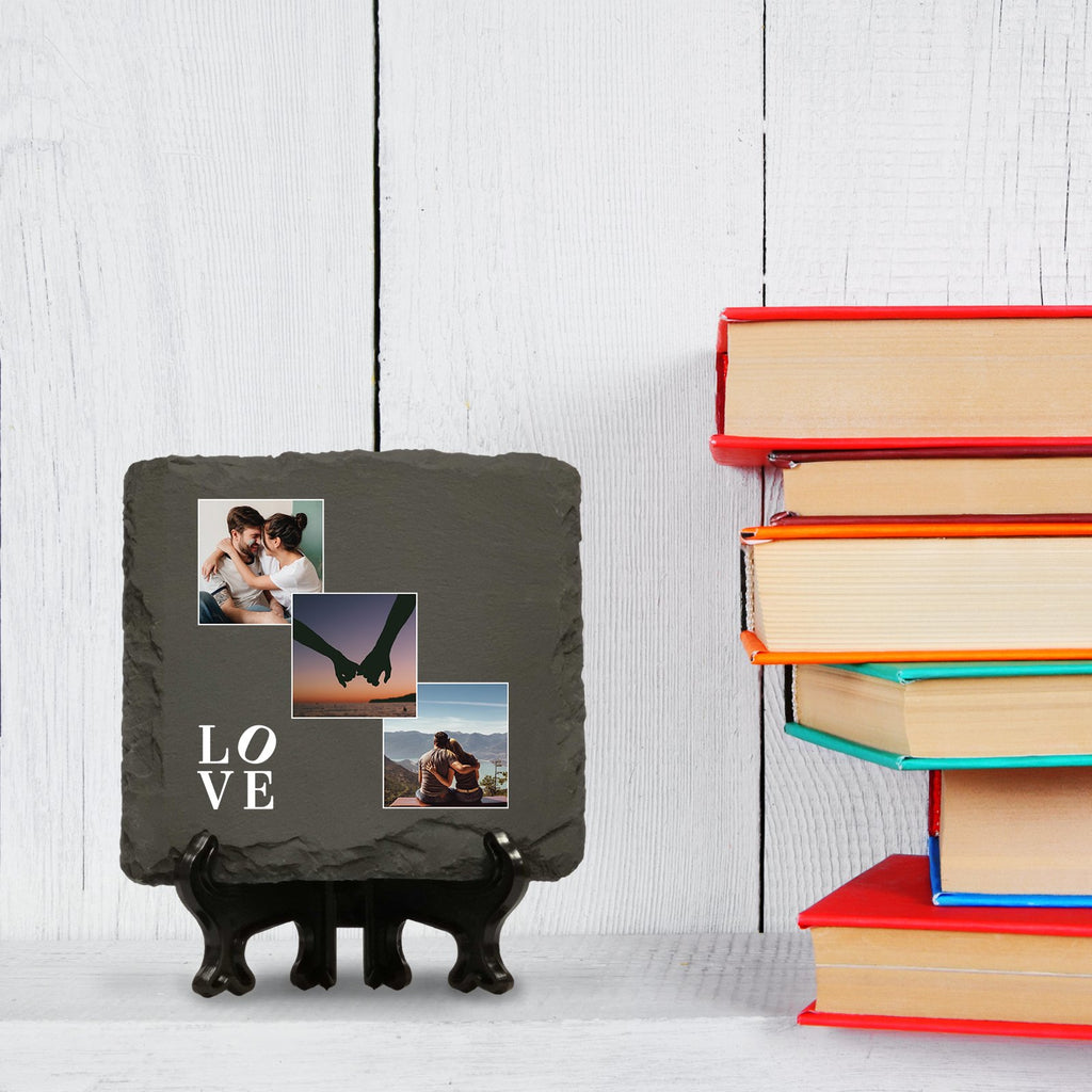 Personalised Couples Photo Slate - YouPersonalise