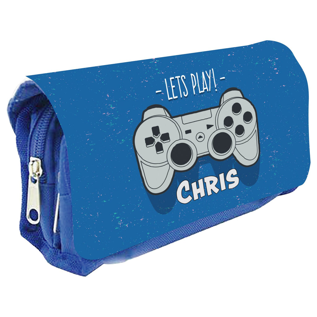 Personalised Pencil Cases in Blue or Pink in 20 Designs - YouPersonalise