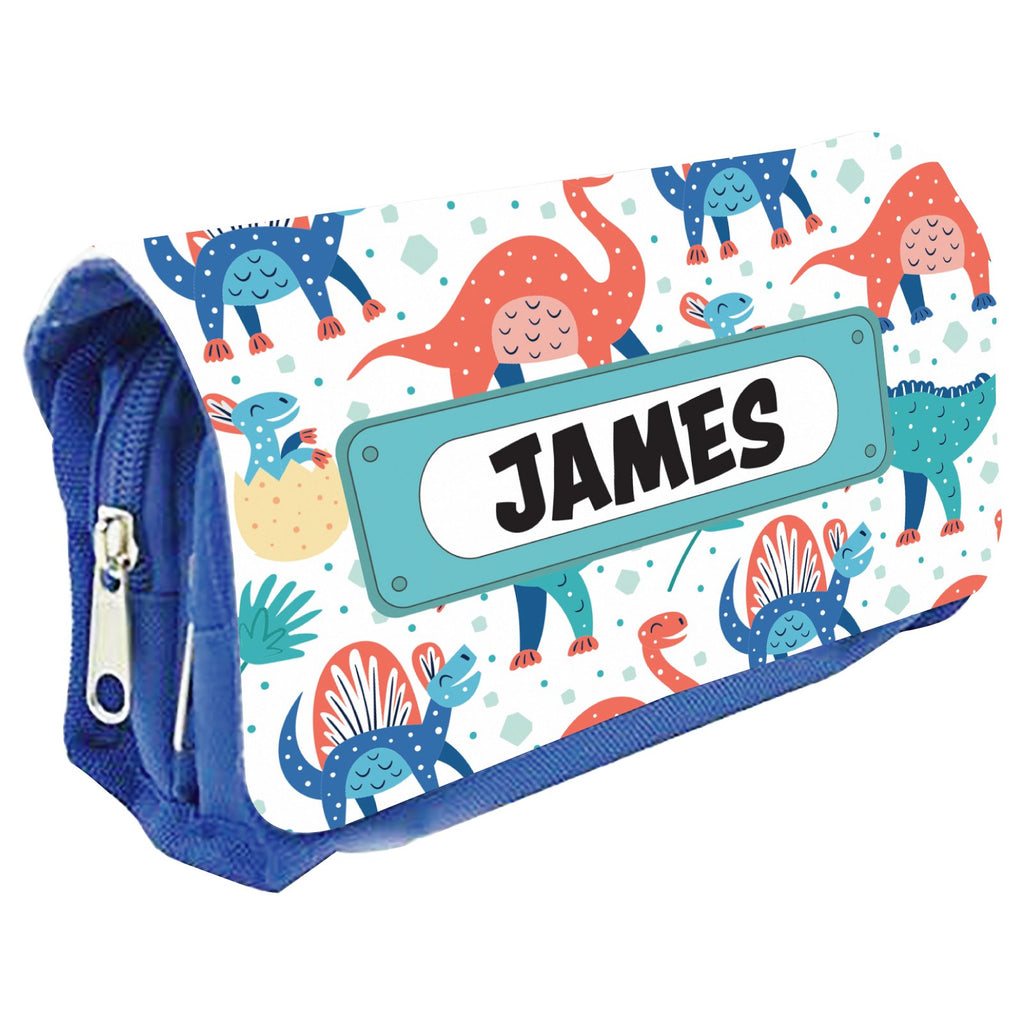 Personalised Pencil Cases in Blue or Pink in 20 Designs - YouPersonalise