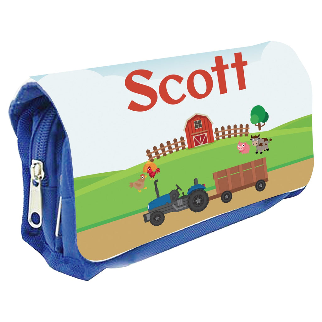 Personalised Pencil Cases in Blue or Pink in 20 Designs - YouPersonalise