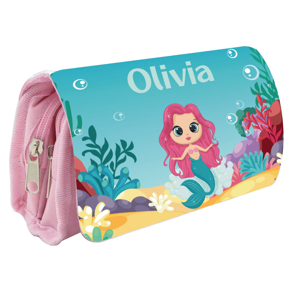 Personalised Pencil Cases in Blue or Pink in 20 Designs - YouPersonalise