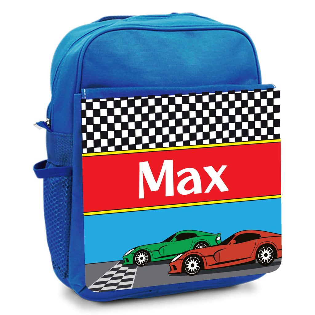 Personalised School Bags in 20 Designs - Blue or Pink Bags - YouPersonalise