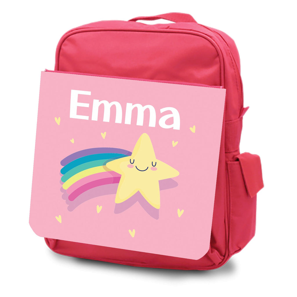 Personalised School Bags in 20 Designs - Blue or Pink Bags - YouPersonalise