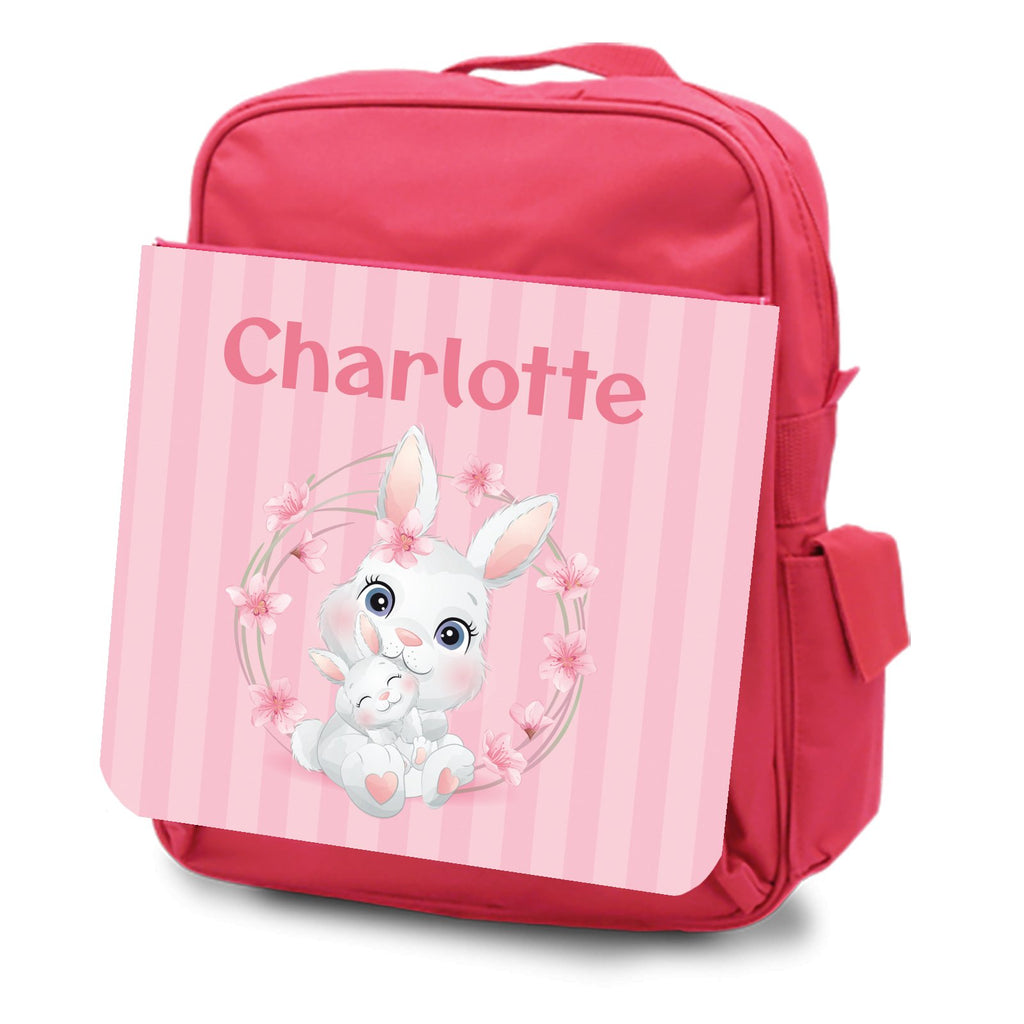 Personalised School Bags in 20 Designs - Blue or Pink Bags - YouPersonalise