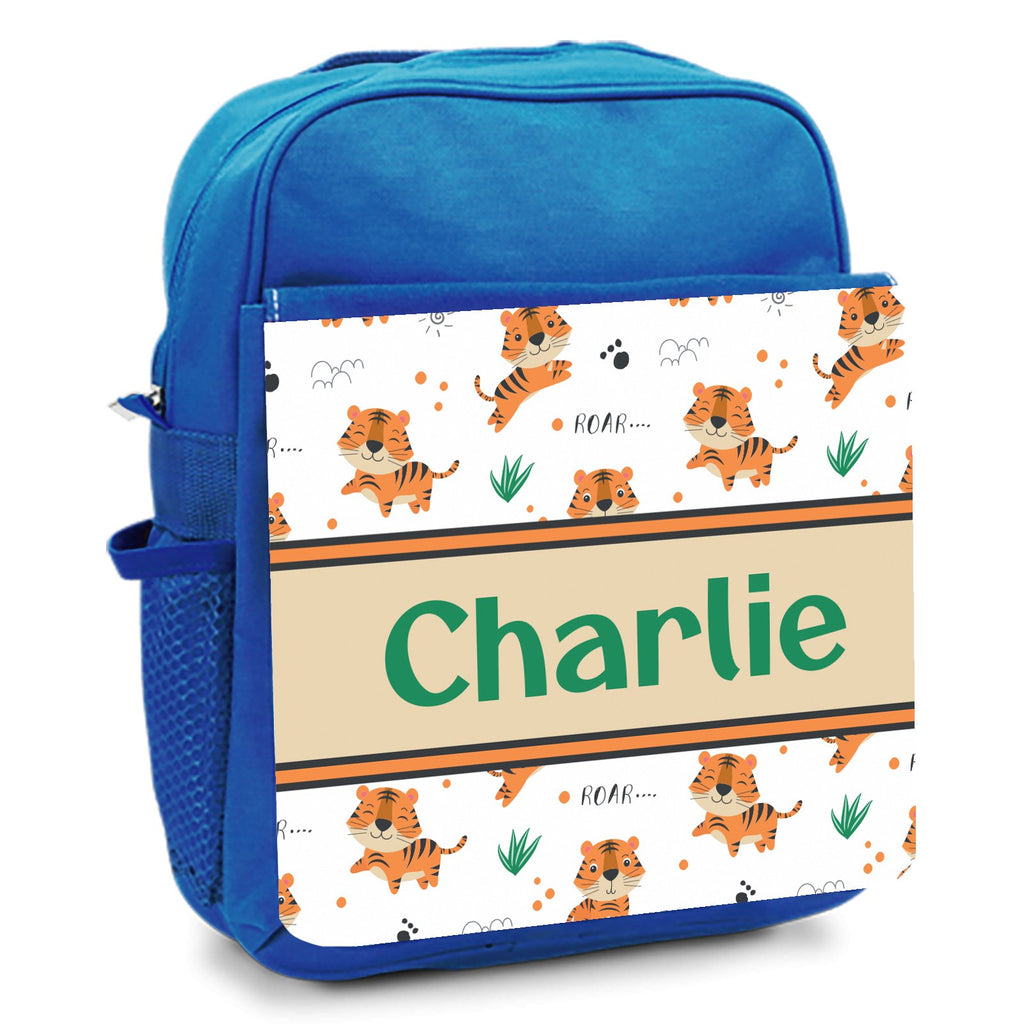 Personalised School Bags in 20 Designs - Blue or Pink Bags - YouPersonalise