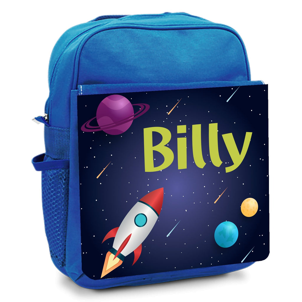 Personalised School Bags in 20 Designs - Blue or Pink Bags - YouPersonalise