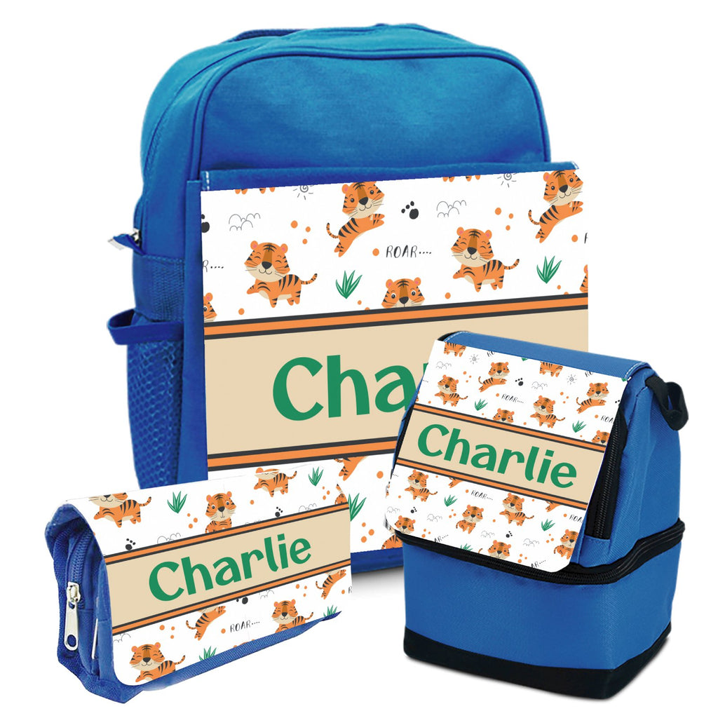 PERSONALISED SCHOOL BUNDLE KIT - Pencil Case, School Bag and Lunch Box Bag - YouPersonalise