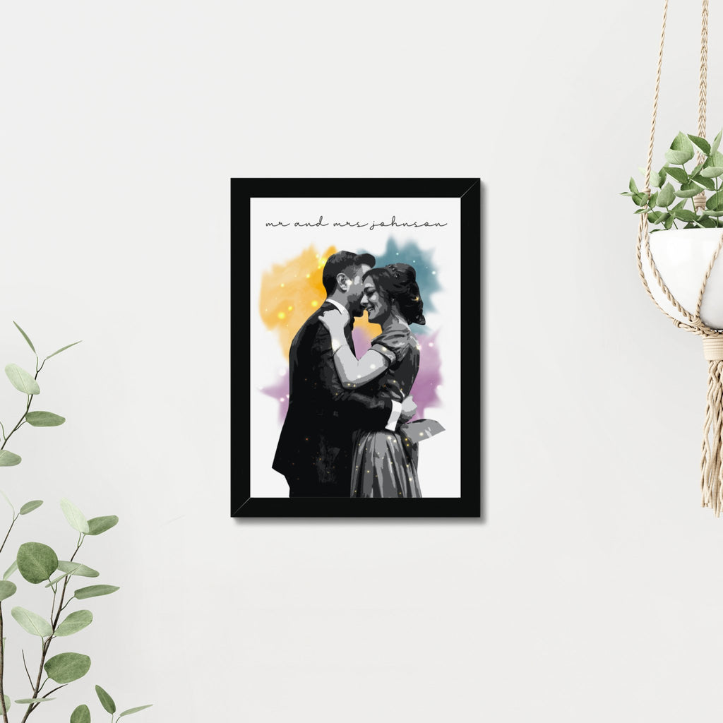 Personalised Water Colour Print - YouPersonalise